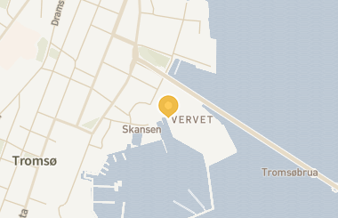 Kart med med nål på restauranten