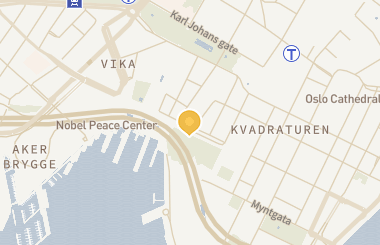 Kart med med nål på restauranten