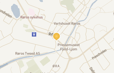 Kart med med nål på restauranten