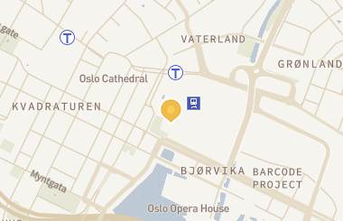 Kart med med nål på restauranten