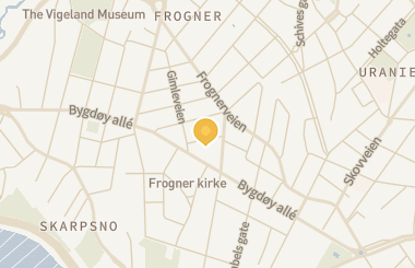 Kart med med nål på restauranten