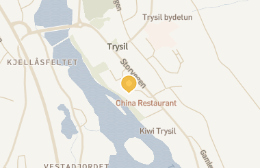Kart med med nål på restauranten