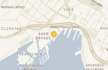 Kart med med nål på restauranten