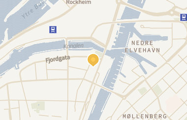 Kart med med nål på restauranten